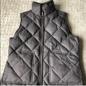 Grey J. Crew Vest